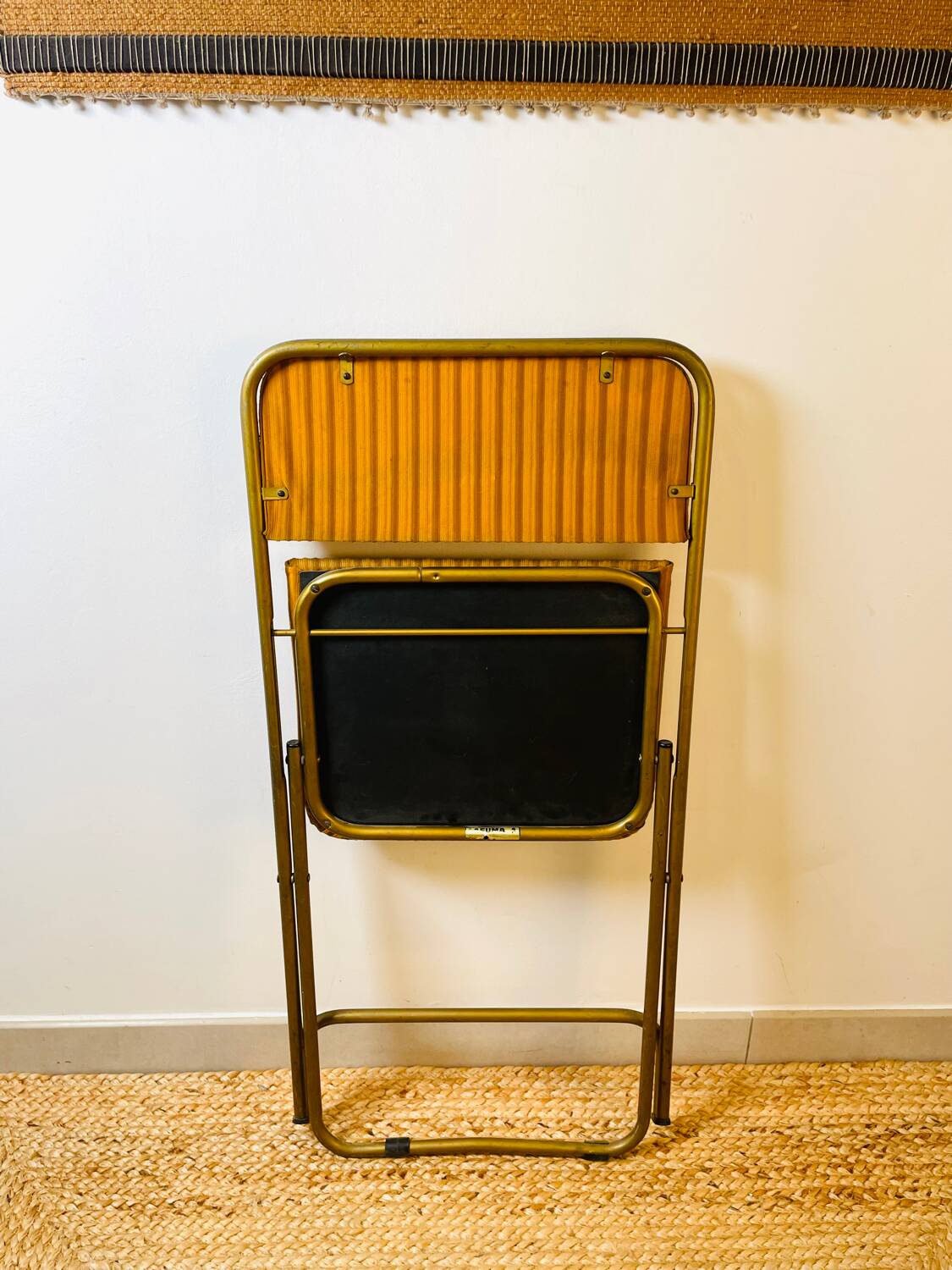 Lafuma  1970s - Chaise Pliante Lafuma Modèle vintage des années  1970s