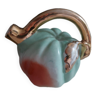 Apple-shaped liqueur pourer signed