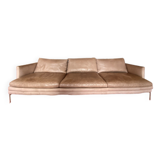 Zanotta Leather Design Sofa