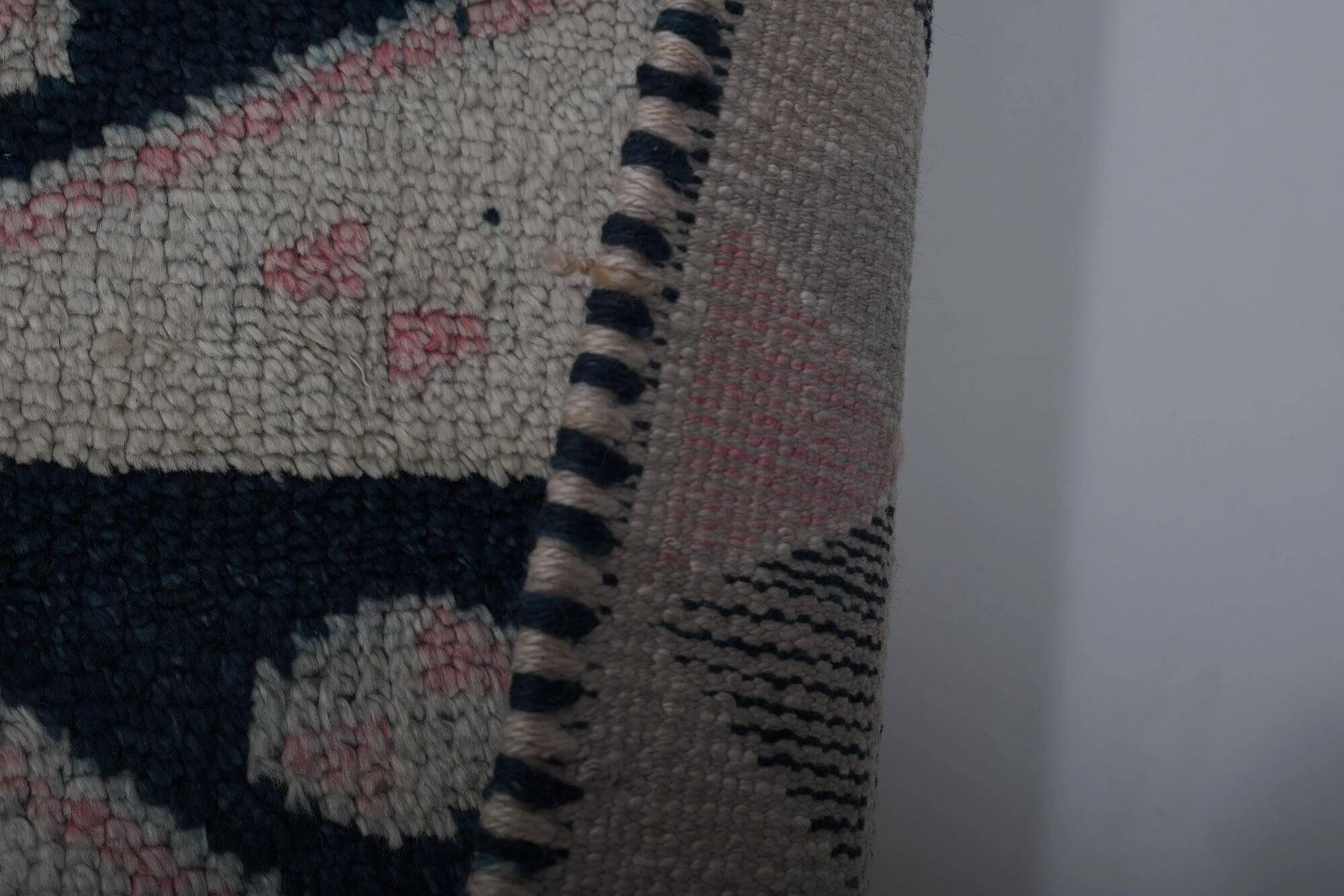 Vintage Turkish hallway rug 119x330 cm