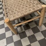 Beldi-inspired braided coffee table