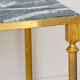 Table basse marbre années 60
