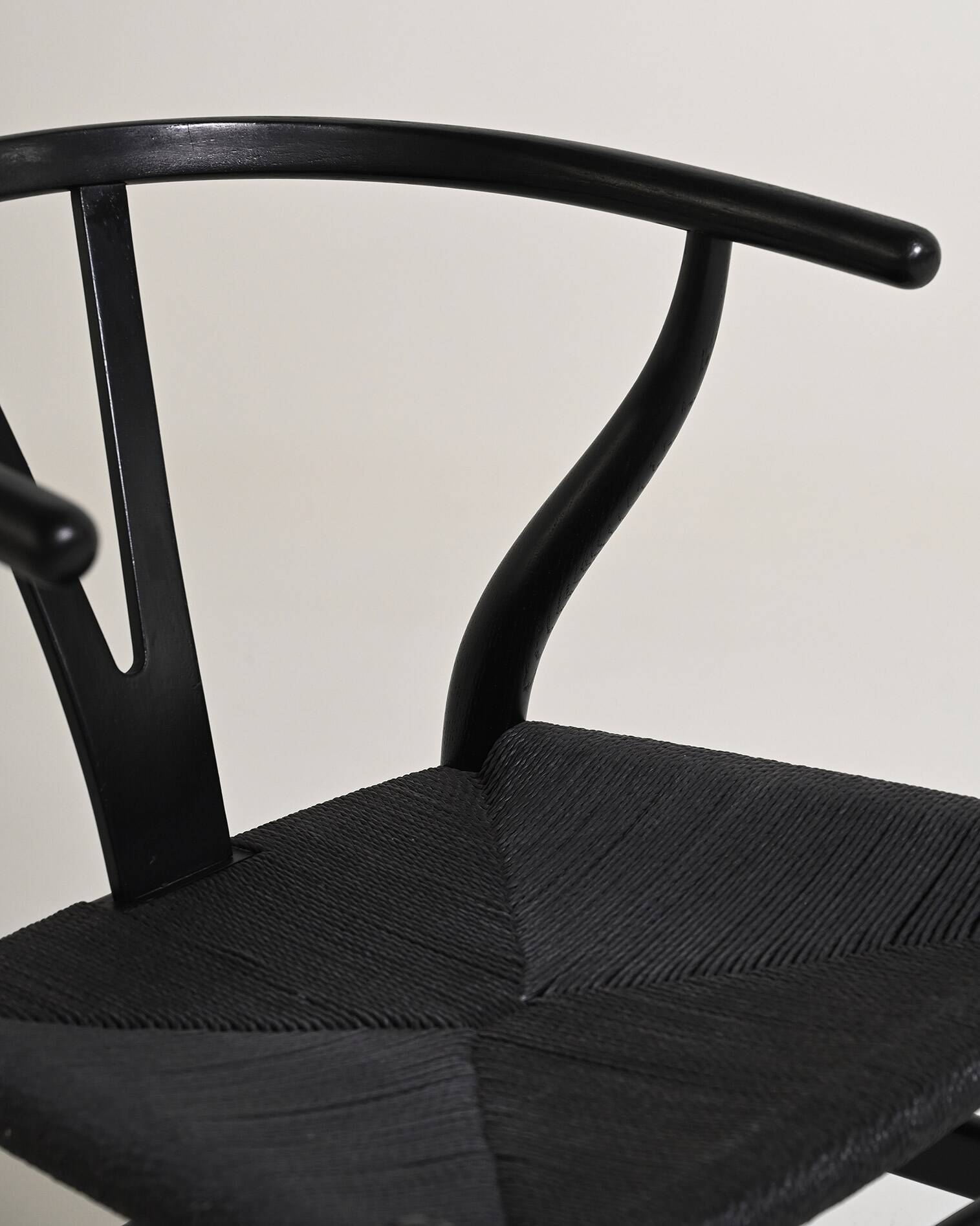 Set of 8 “Wishbone Chair” “CH24” chairs by Hans J. Wegner, 1990