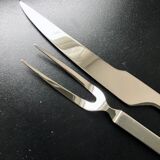 Carving Knife & Fork - Alessi Collection "Dry" - Discontinued
