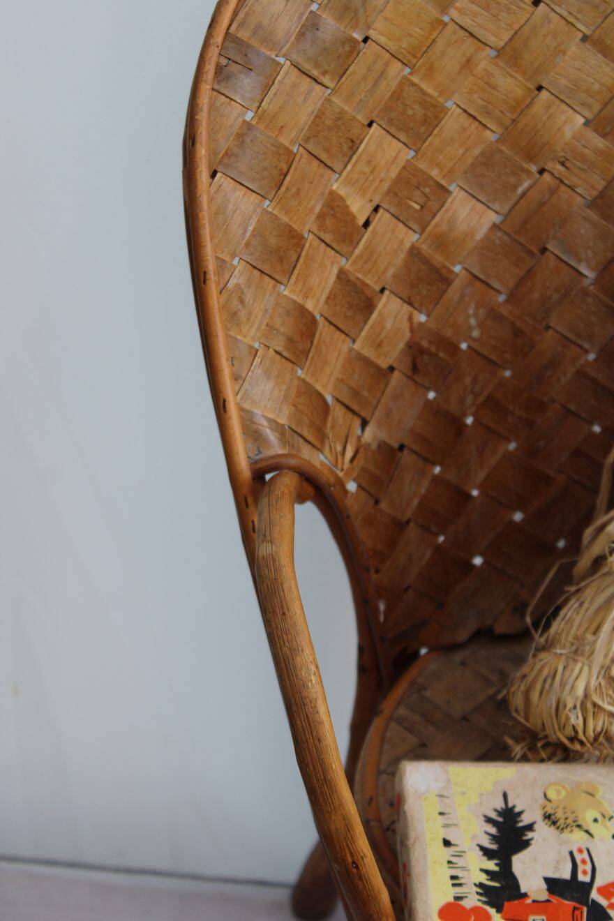 Chestnut children's chair