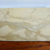 Marble and metal coffee table 70s