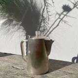 Art Deco silver-plated metal teapot