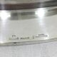 Gallia collection serving dish in silver metal