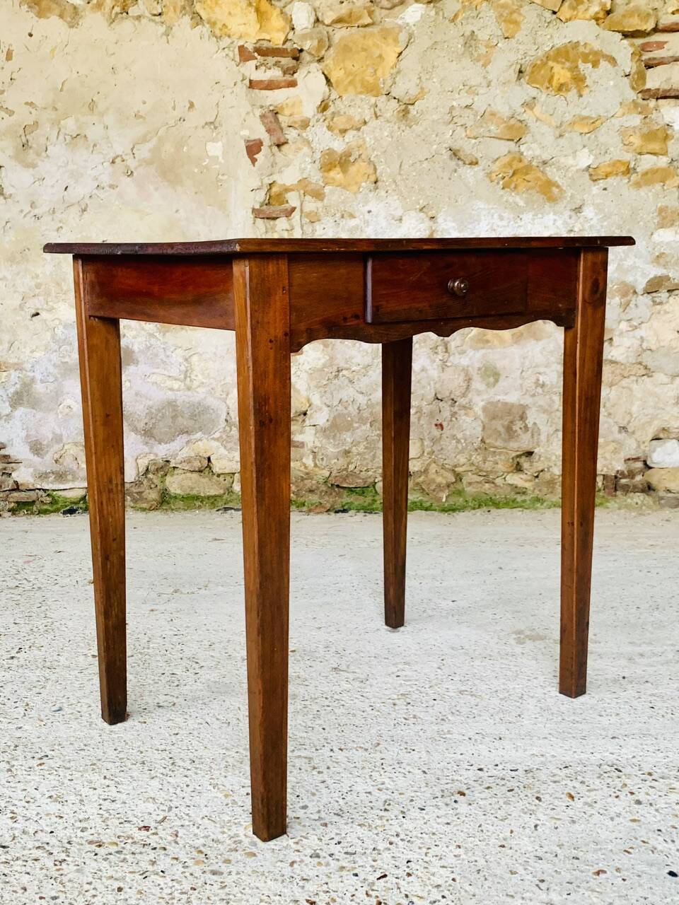 Wooden farm console, circa 30's/40's
