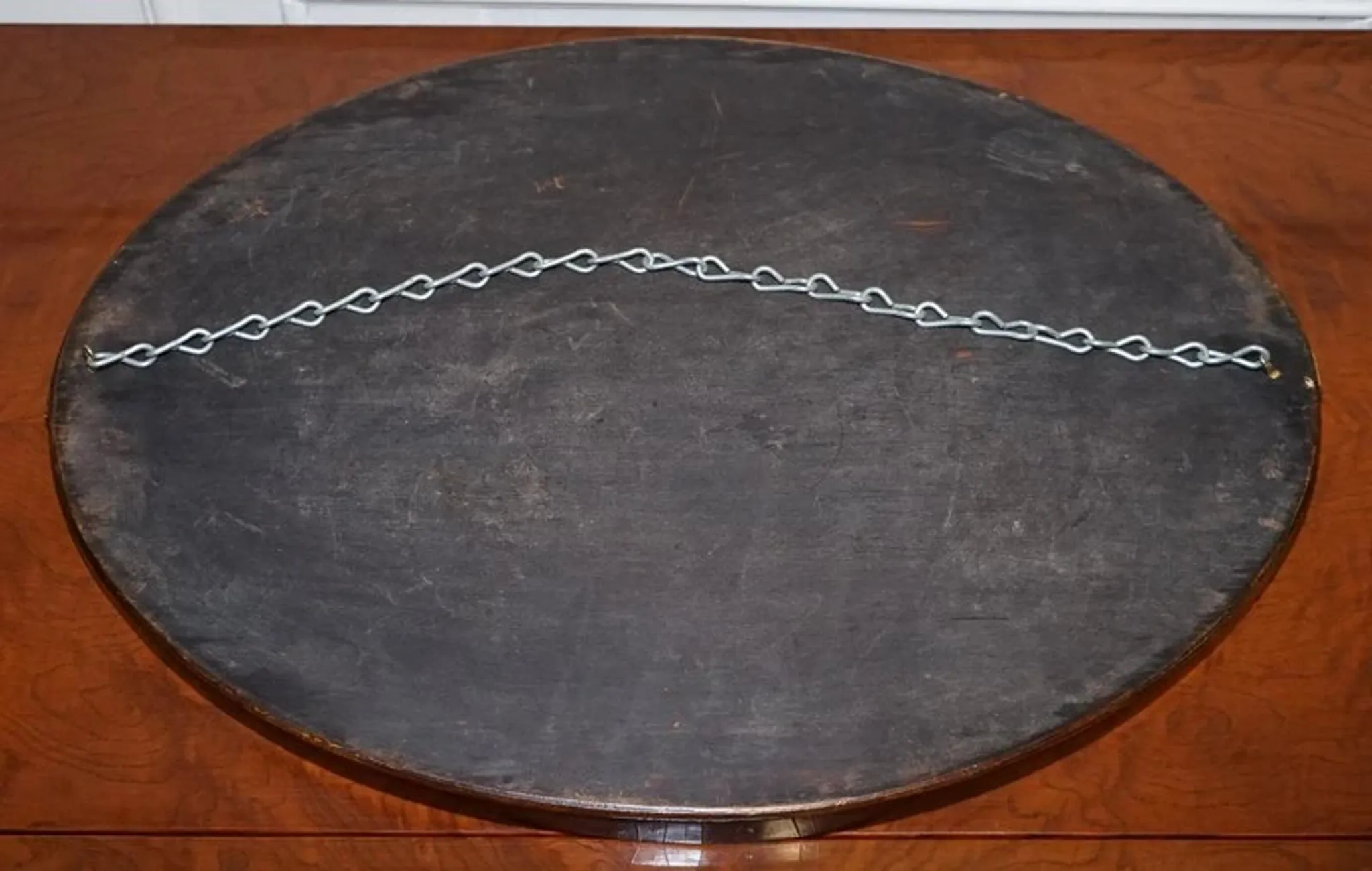 Antique Edwardian Bevelled Oval Wall Mirror, 1910s