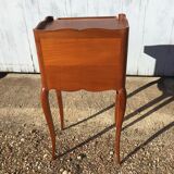 Bedside in cherry Louis XV