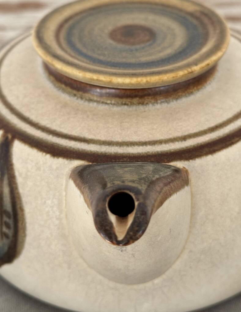 Noomi Backhausen /Søholm Teapot: Danish Mid-Century Stoneware