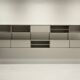 Large 606 wall unit by Dieter Rams for Vitsoe, 1960s Germany.