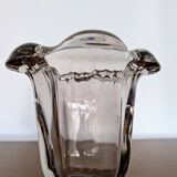 Smoked Crystal Vase
