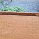 Wall-Mounted Console Shelf in National Walnut with Drawers Under the Top, 1980s