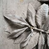 Low relief plaster with floral pattern, 1920