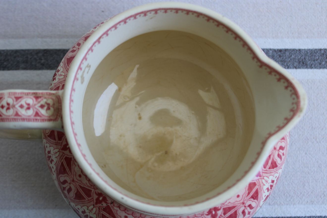 Old ceramic pitcher