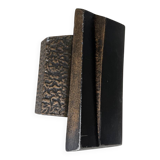 Brutalism bronze door handle