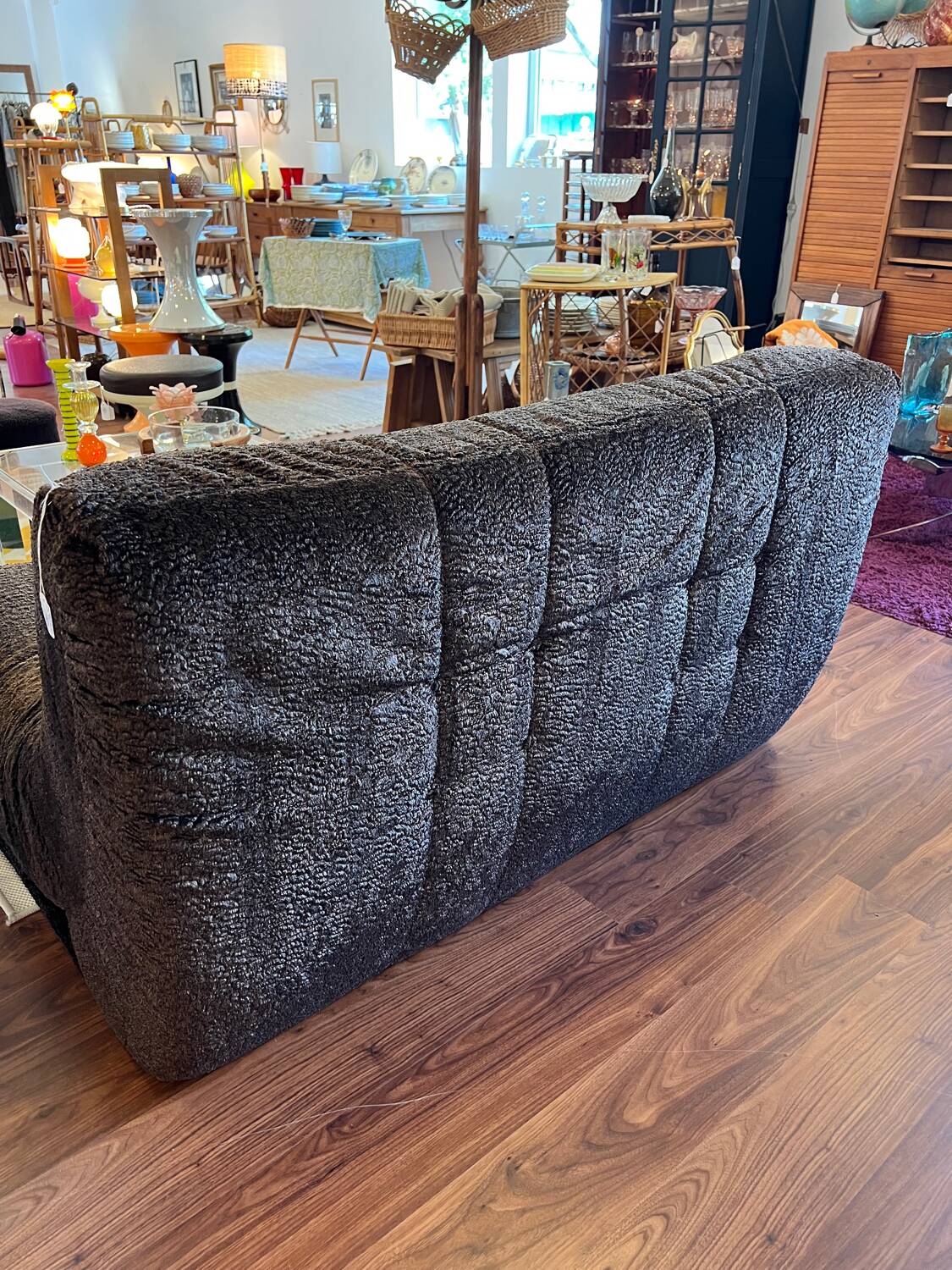 2-seater “Togo” style sofa/bench