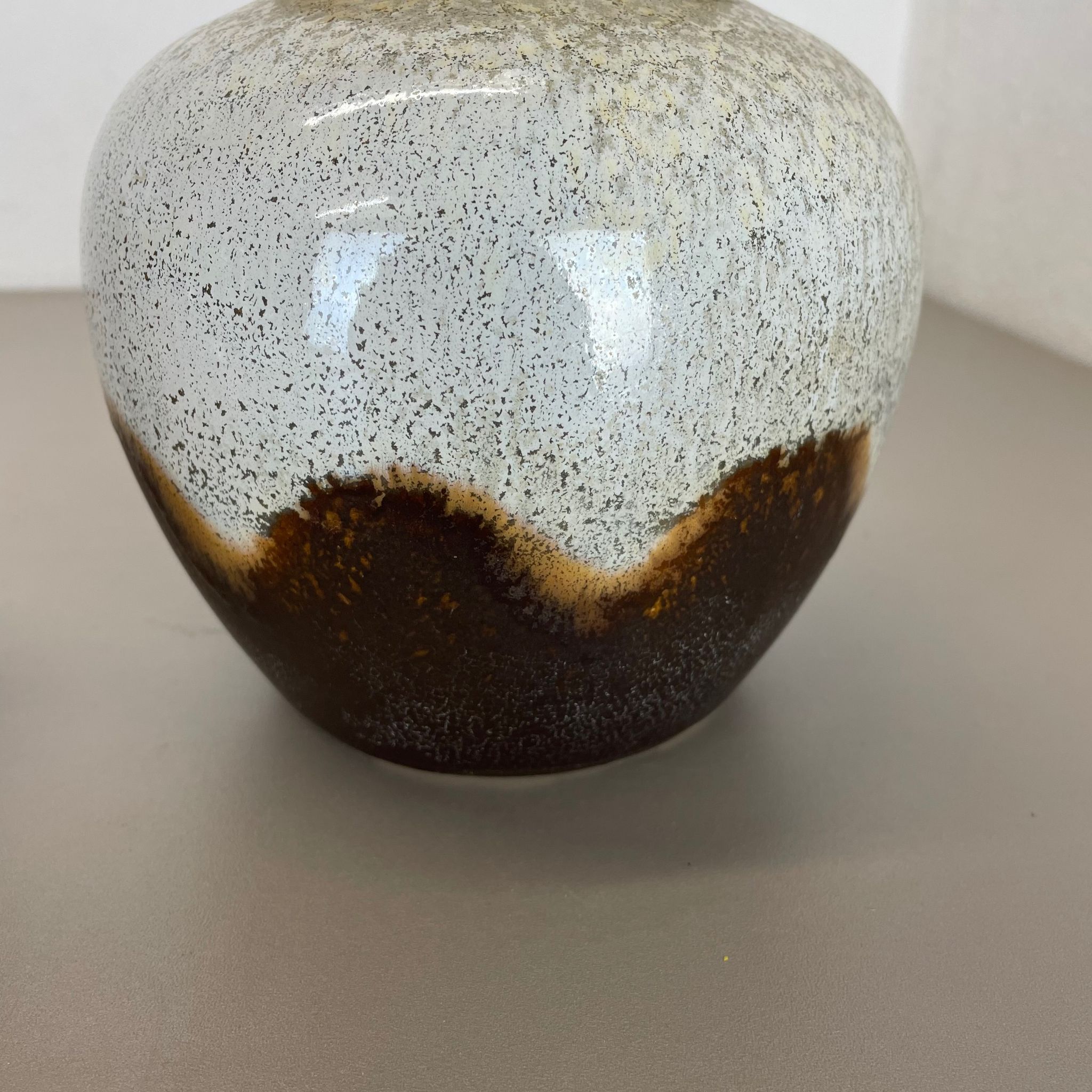 Set of 2 ceramic oottery "Lava" Vases by Dümler and Breiden, Germany, 1960s
