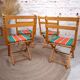 Chaises pliantes enfants