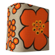 Sakura fabric wall light - rectangle H20 L20cm