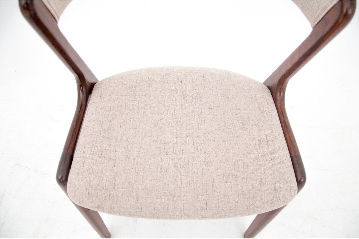 Dining chairs, T21 Fire model, Korup Stolefabrik, Denmark, 1960s