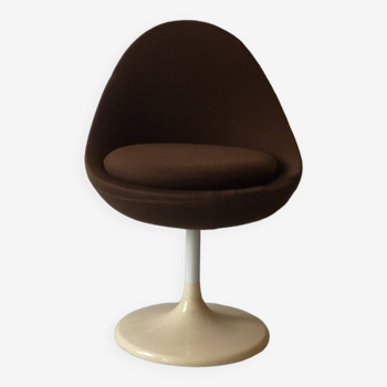 Tulip swivel egg chair by lusch, design 1970