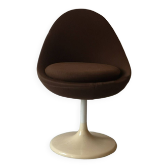 Tulip swivel egg chair by lusch, design 1970