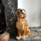 Tiger in earthenware