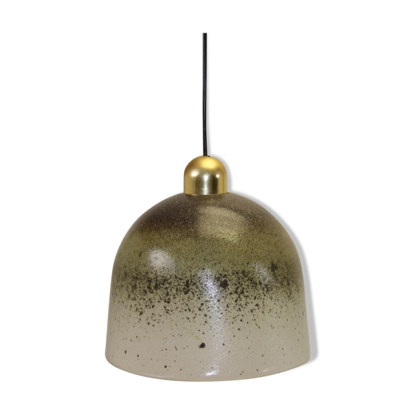 Suspension en verre souflé vintage de Peill - Putzler