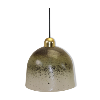 Vintage Hand-Blown Glass Hanging Lamp from Peill & Putzler