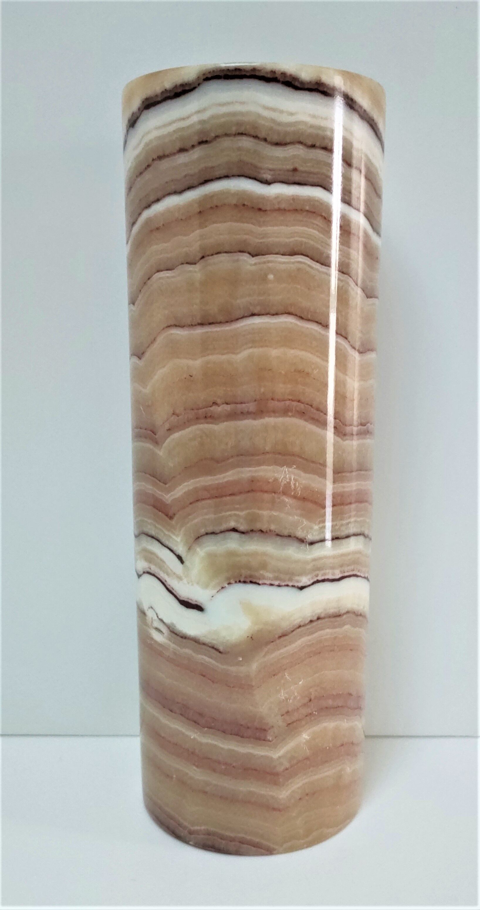 Vase roll onyx design 70s