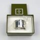 Christofle Vendôme silver-plated napkin ring – New in its box