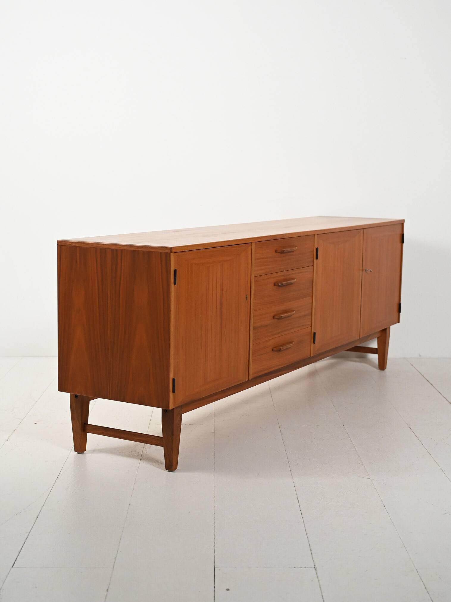 Scandinavian teak sideboard produced by Ajfa Möbelfabrik