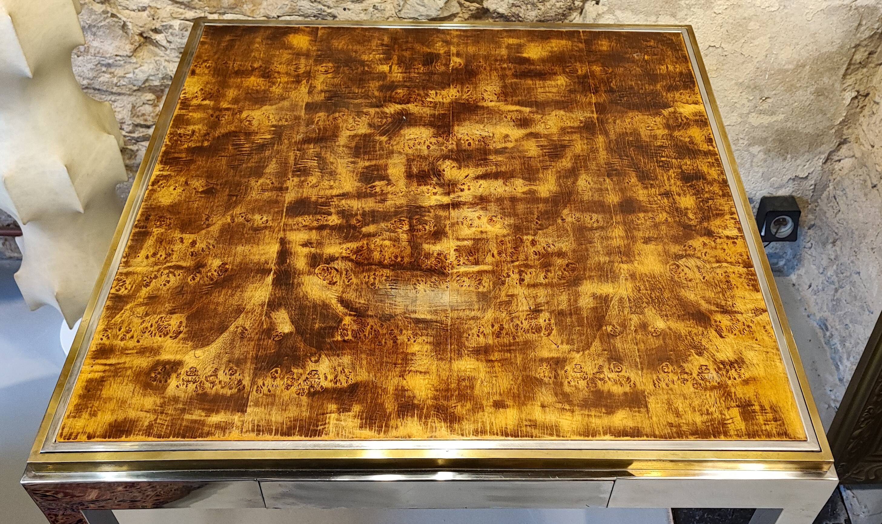 Vintage WILLY RIZZO game table 1970s