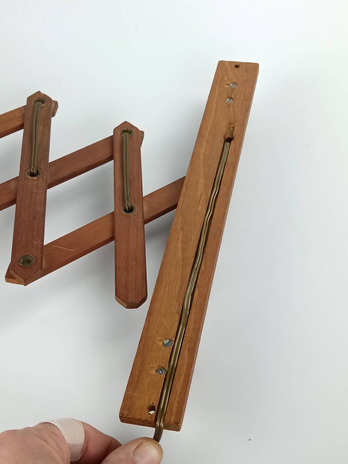 Scandinavian accordion wall lamp