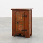Petit cabinet en chêne ancien, France, XVIIIe siècle