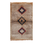 Tapis vintage turc de oushak tissé à la main 94x150 cm