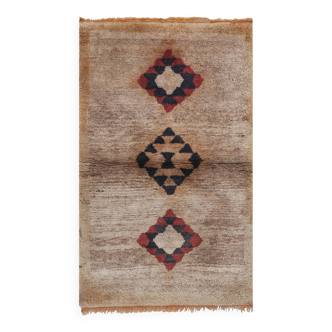 Tapis vintage turc de oushak tissé à la main 94x150 cm