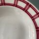 Série de 11 assiettes creuses vintage en faïence de Badonviller