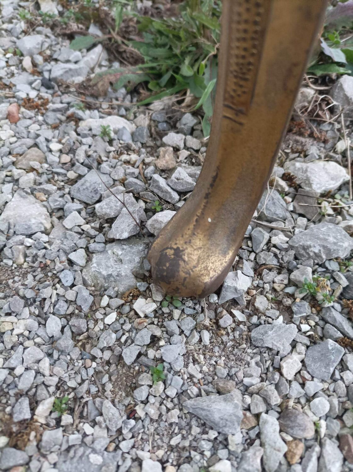 Vintage brass marble coffee table