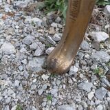 Vintage brass marble coffee table