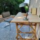 Bureau en rotin