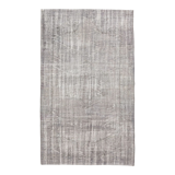 Gray handmade vintage rug 174x294cm