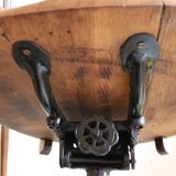 Office chair made of natural wood