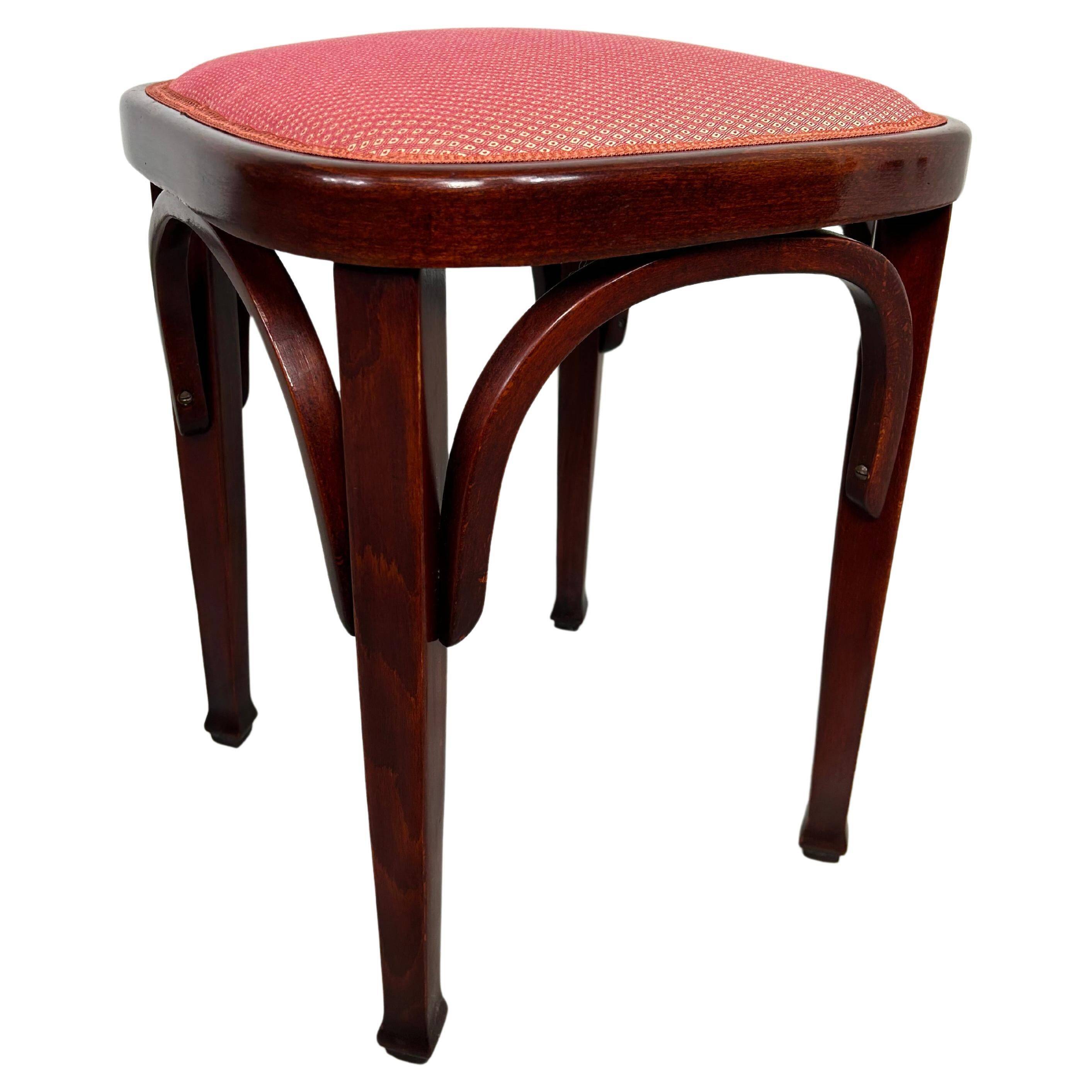 Jugendstil stool no. 715 by Otto Wagner for J.J. Kohn
