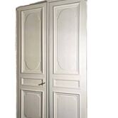 Double communication door