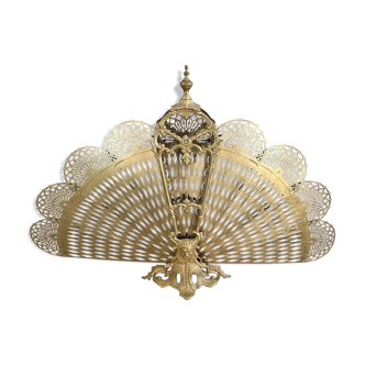 Firewall fan bronze and brass XIXth