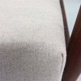 Set of Two Danish Adjustable Wingback Lounge Chairs in Teak by Ib Kofod Larsen